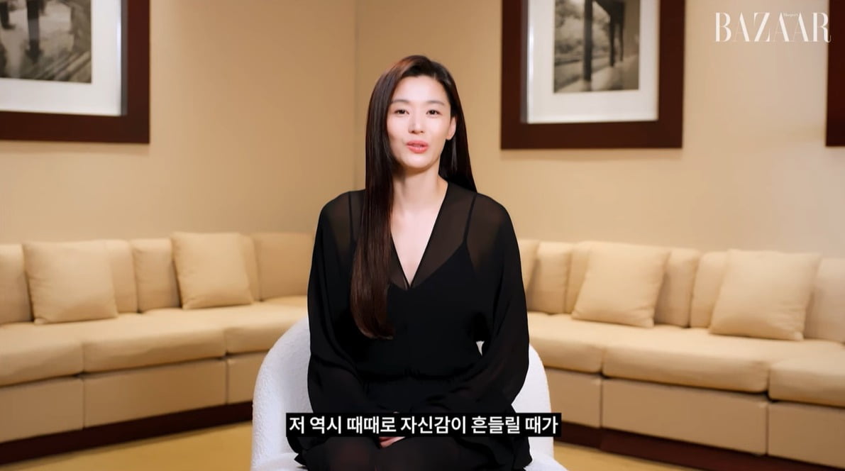 전지현、ユーチューブで意外な本音を語る