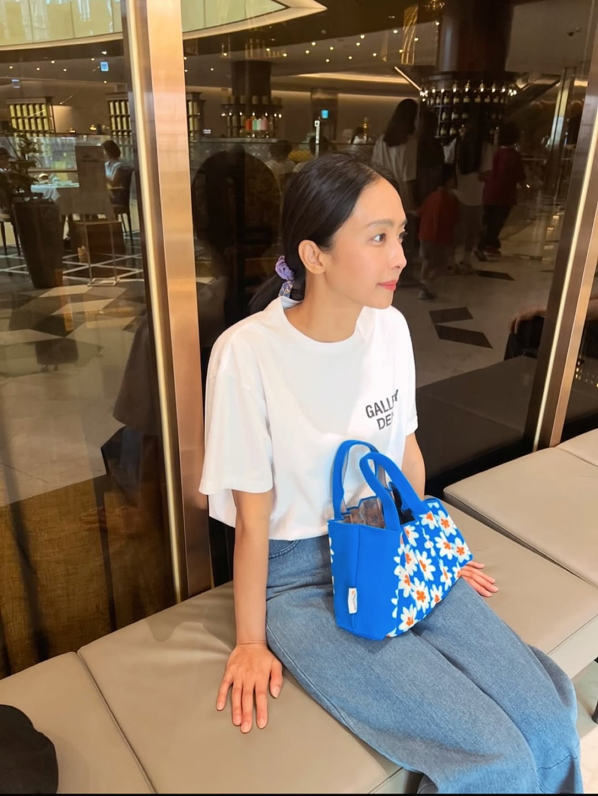 Actress Park Jung-ah Joins Climate Campaign with Eco-Friendly Summer Bag
