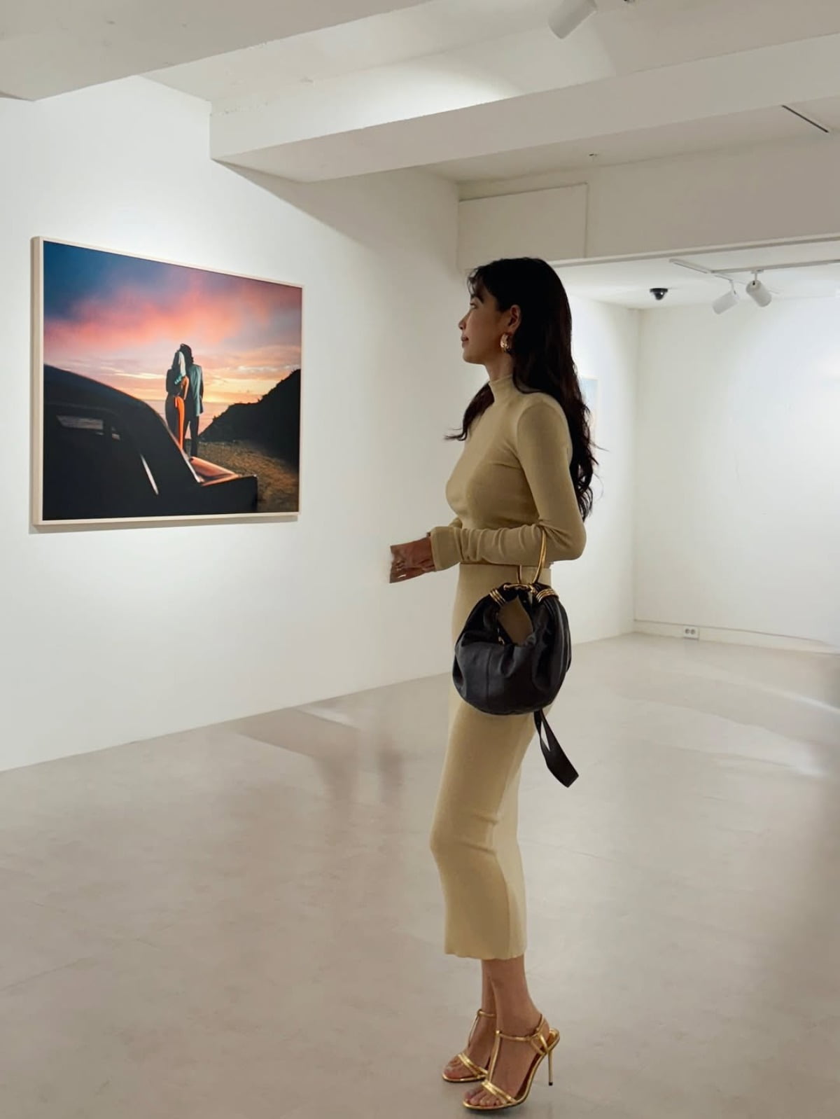 Korean Actress Ki Eun-se Stuns with Elegance and Style at Summer Event