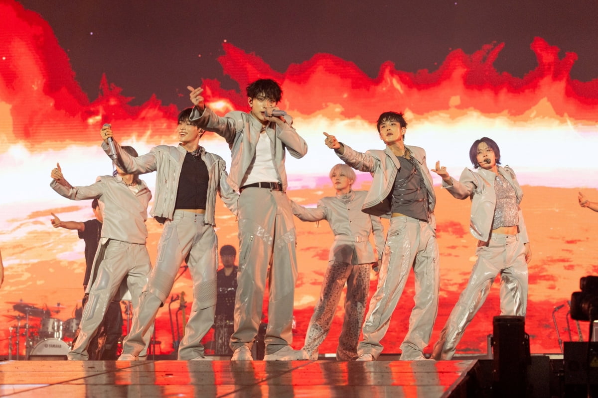 P1Harmony Ignites the Stage with Electrifying Performance at Seoul Concert