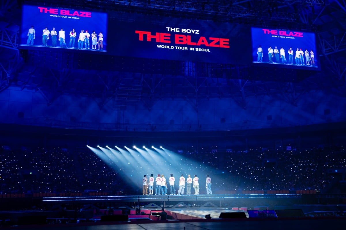 THE BOYZ、4回目のワールドツアー「THE BLAZE」ソウル公演を成功裏に終了