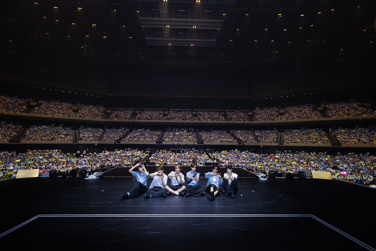 K-Pop Sensation TWS Captivates 50,000 Fans in Japan Debut Tour