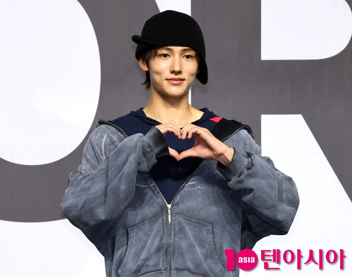 CORTIS's SeongHyeon Attends 'Color Outside The Lines' Debut Showcase in Seoul