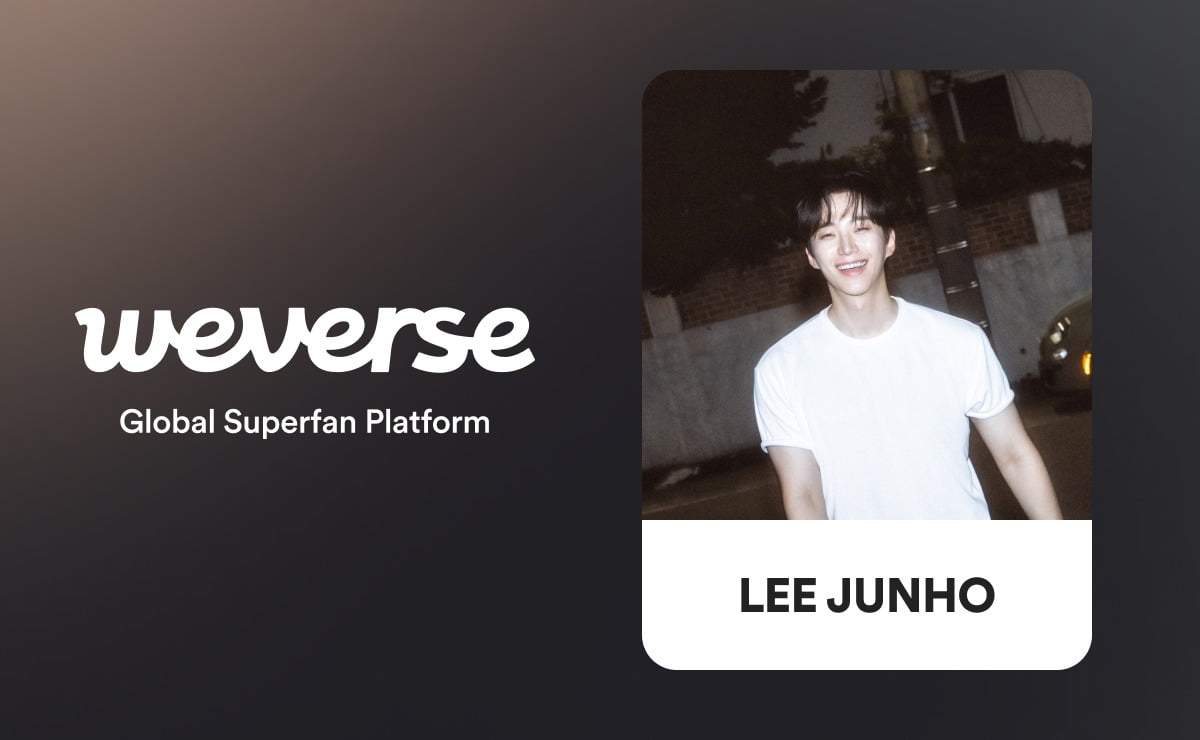 Lee Junho Launches Official Weverse Community to Connect with Global Fans