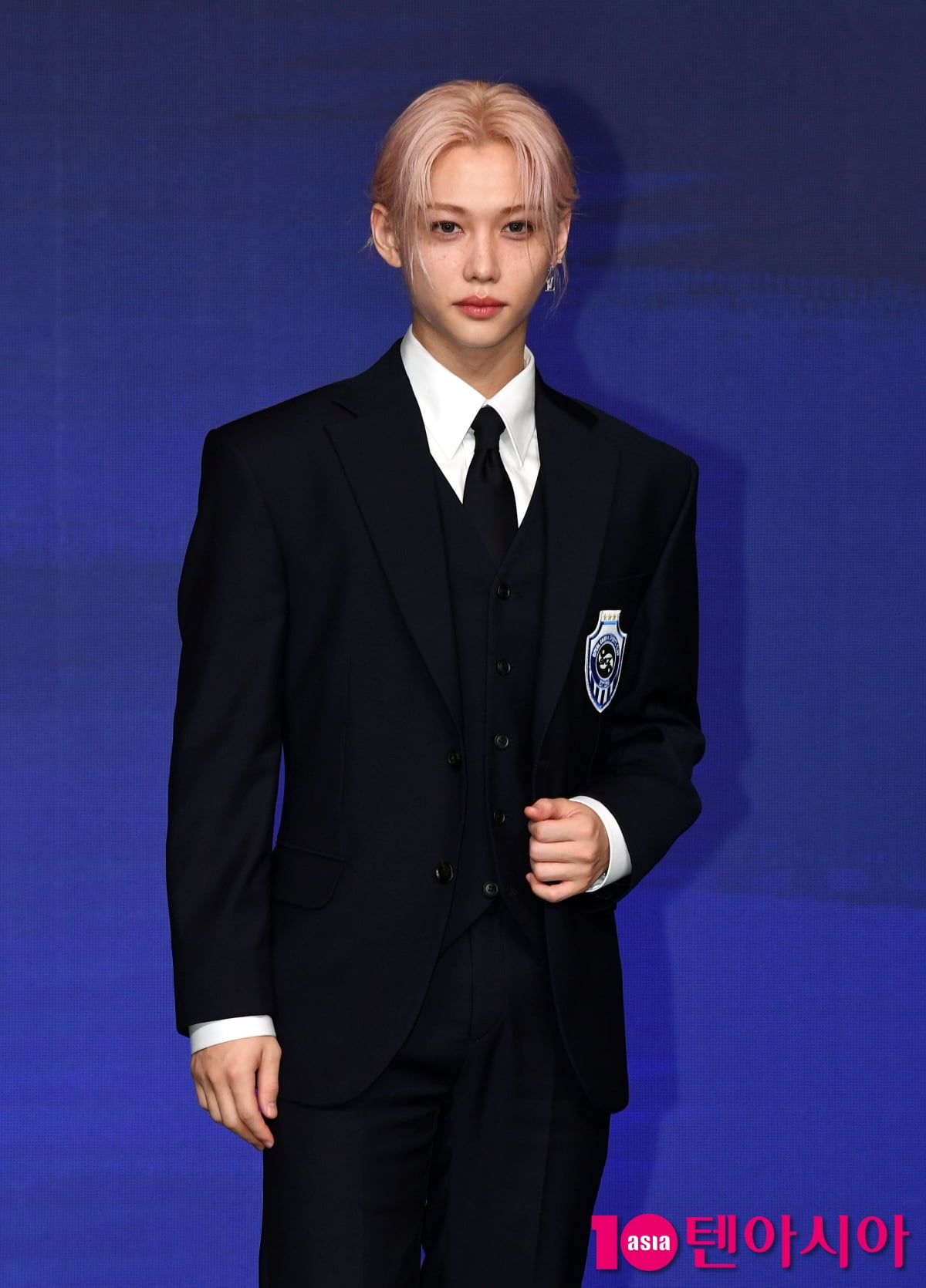 Stray Kids' Felix Attends Press Conference for 4th Studio Album 'KARMA' in Seoul