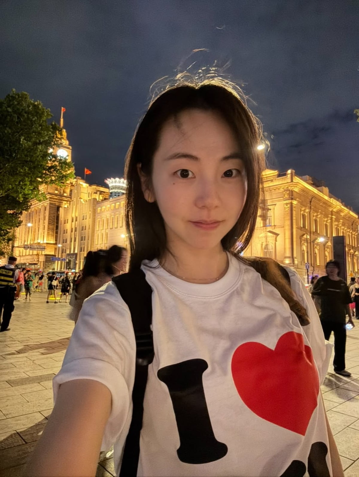 Ahn Sohee Shines Bright in Shanghai's Nightscape: A Glimpse into Her Latest Instagram Update