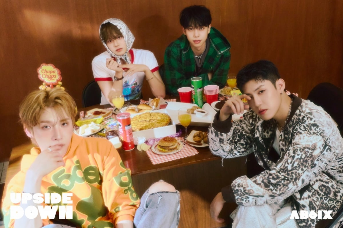 AB6IX Releases 10th EP 'UPSIDE DOWN' with a Fresh Perspective