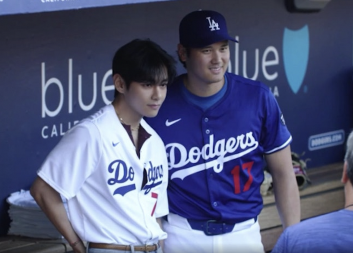 BTSのV、メジャーリーグで大谷翔平と対面！