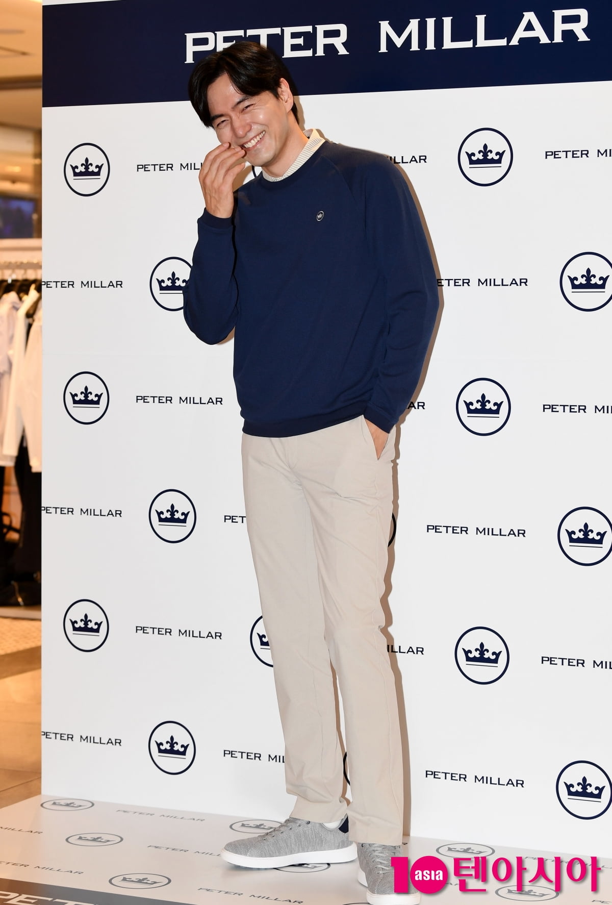 Actor Lee Jin-uk Attends Peter Millar Pop-up Event in Seoul