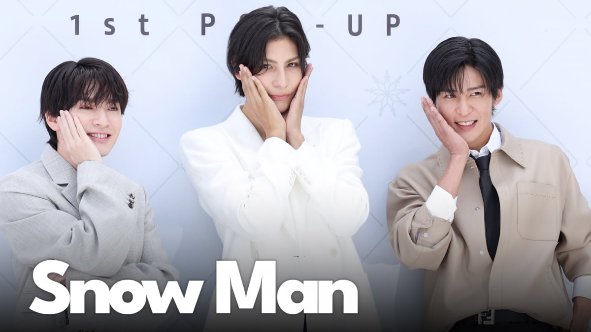 Snow Man Attends First Overseas Pop-Up Store Event in Seoul