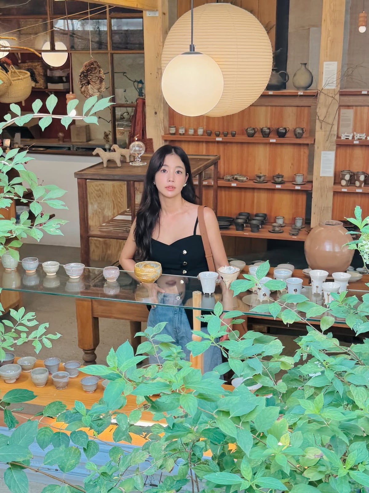 女優 キ・ウンセ、夏のOOTDで爽やかなラブリーを披露