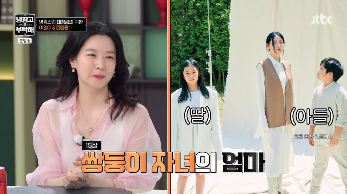 Lee Young-ae Shares Updates on Her Twins and Life on 'Please Take Care of My Refrigerator'