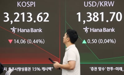 코스피, 외국인 매도에 약보합…반도체주 강세