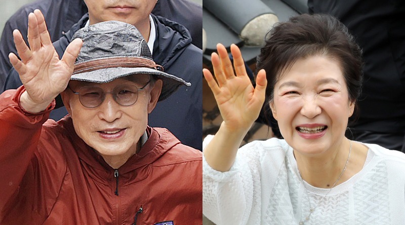 이명박·박근혜 전 대통령./사진=뉴스1