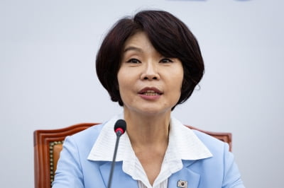 한정애 "대주주 50억 기준 건들지 말아야"…李 정부에 요구