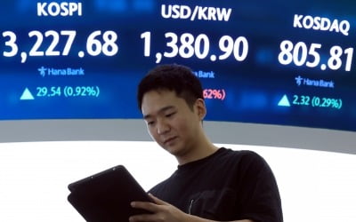 코스피, 美 관세 발효 속 3220선 회복…'애플 호재'에 7만전자 복귀