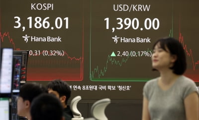 코스피·코스닥 일제히 '하락'…조선株는 '반짝'
