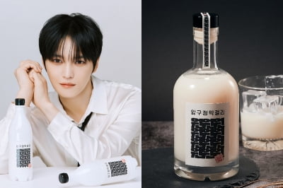 '지드래곤·하정우·성시경' 뒤 잇나…'김재중 막걸리' 대박 조짐