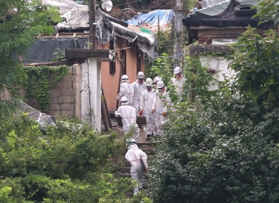 [포토] 오세훈 시장, 노원구 백사마을 재개발 상황 점검