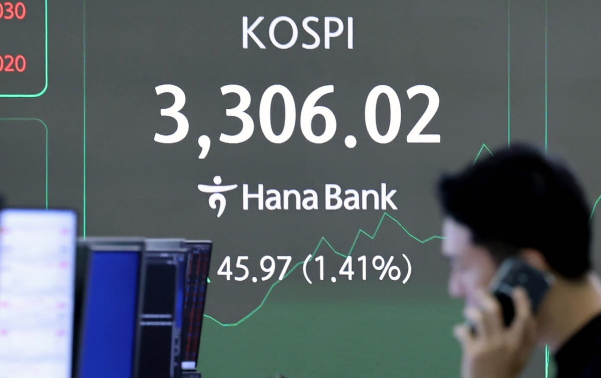 코스피, 장중 3300선 돌파...4년 2개월만에 전고점 경신 [HK영상]