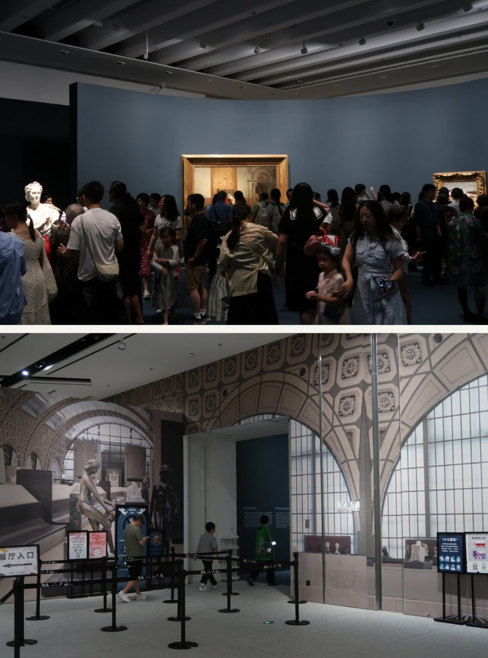 푸동미술관《근대를 창조하다: 오르세 미술관에서 온 예술의 보물》 전시 현장 / 사진. ©배혜은 