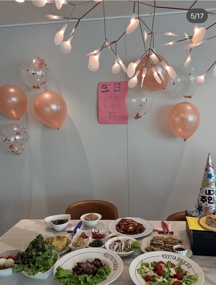 Korean TV Personality Jang Young-ran Celebrates Husband's Birthday with Heartfelt Tradition