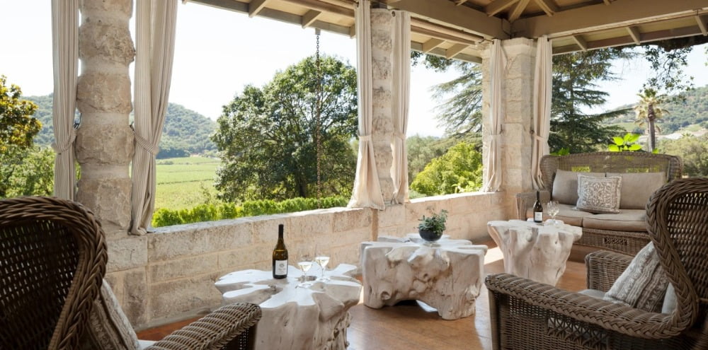 Stags' Leap Winery Manor House (Porch) / 출처. Stags' Leap Winery 홈페이지