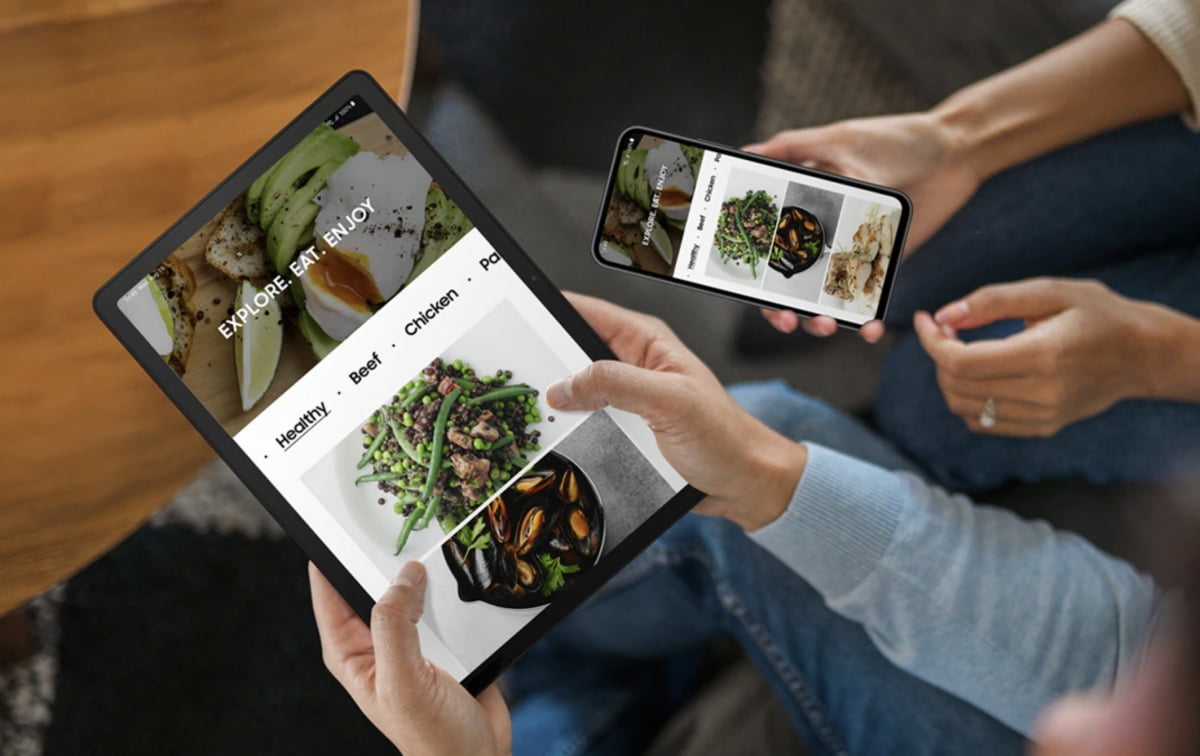 네이버플러스 스토어에서 판매량 선두를 달리고 있는 삼성전자의 갤럭시 탭 A9 플러스. 사진=삼성닷컴