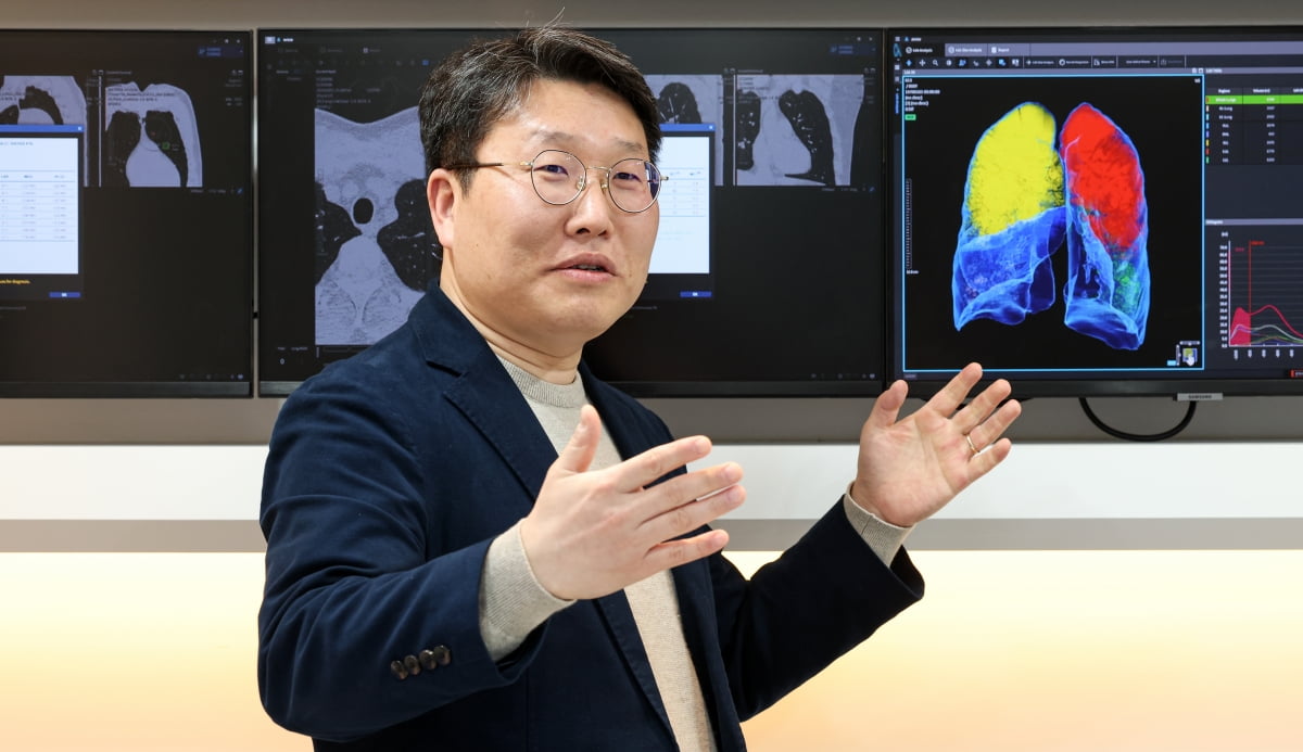 김진국 코어라인소프트 대표 / 최혁 기자