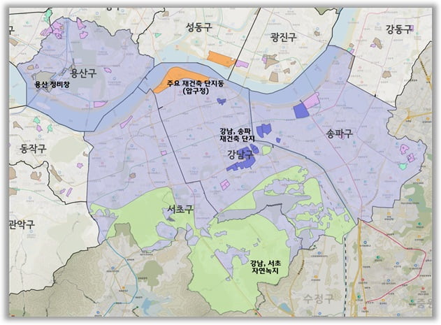 [속보] 강남3구·용산 토지거래허가구역…1년3개월 연장