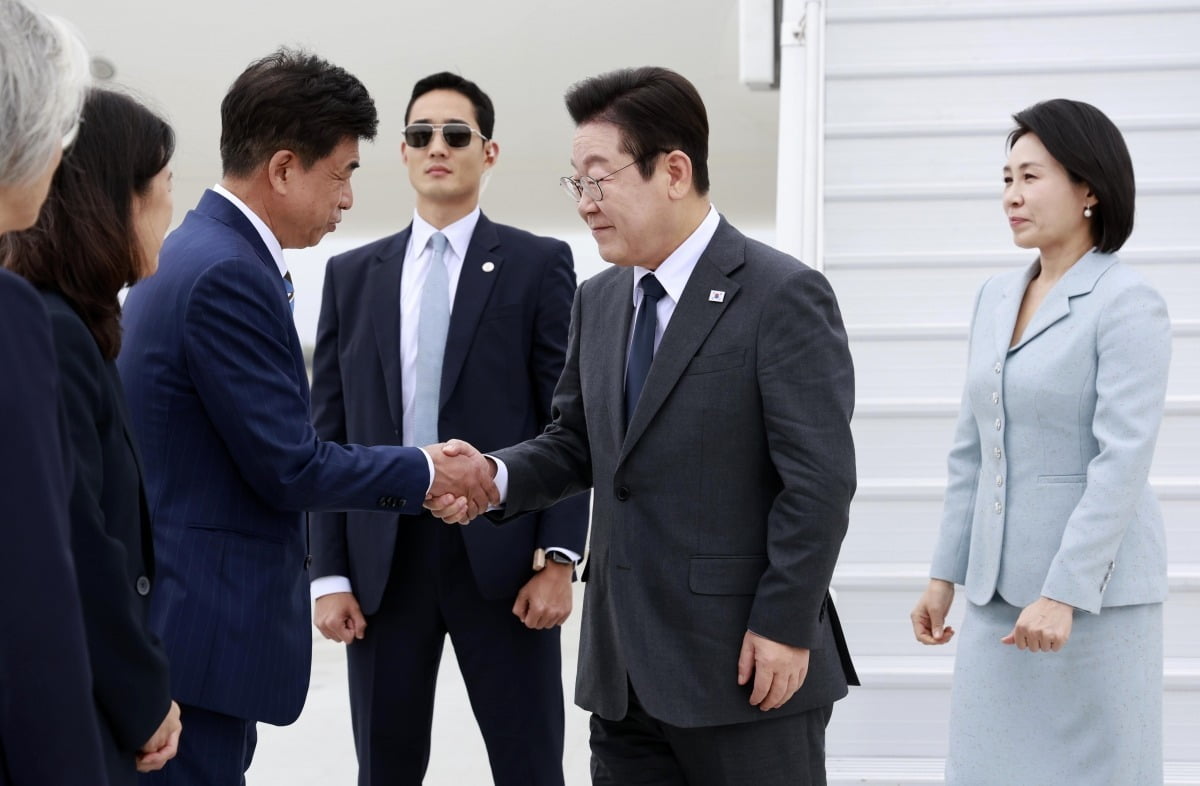 美 도착한 이재명 대통령, 3박5일 뉴욕 일정 시작