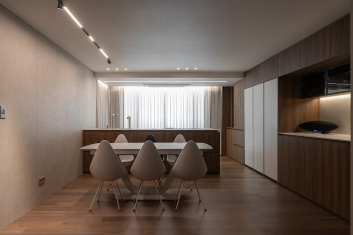 길음뉴타운4단지 43평형 시공 사례. 사진=오늘의집