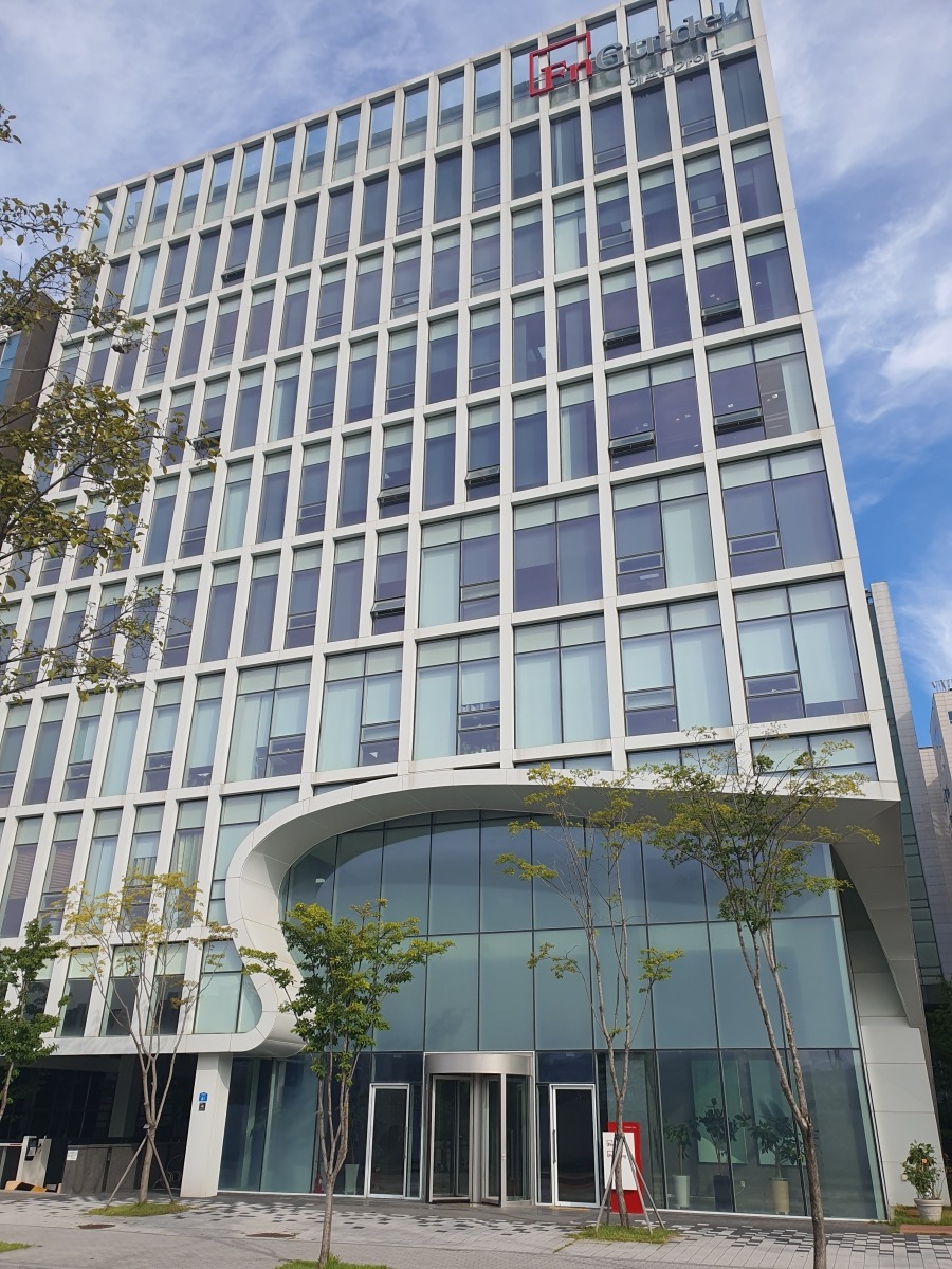 서울특별시 강서구 마곡중앙2로 61에 위치한 에프앤가이드 본사. 윤현주 기자