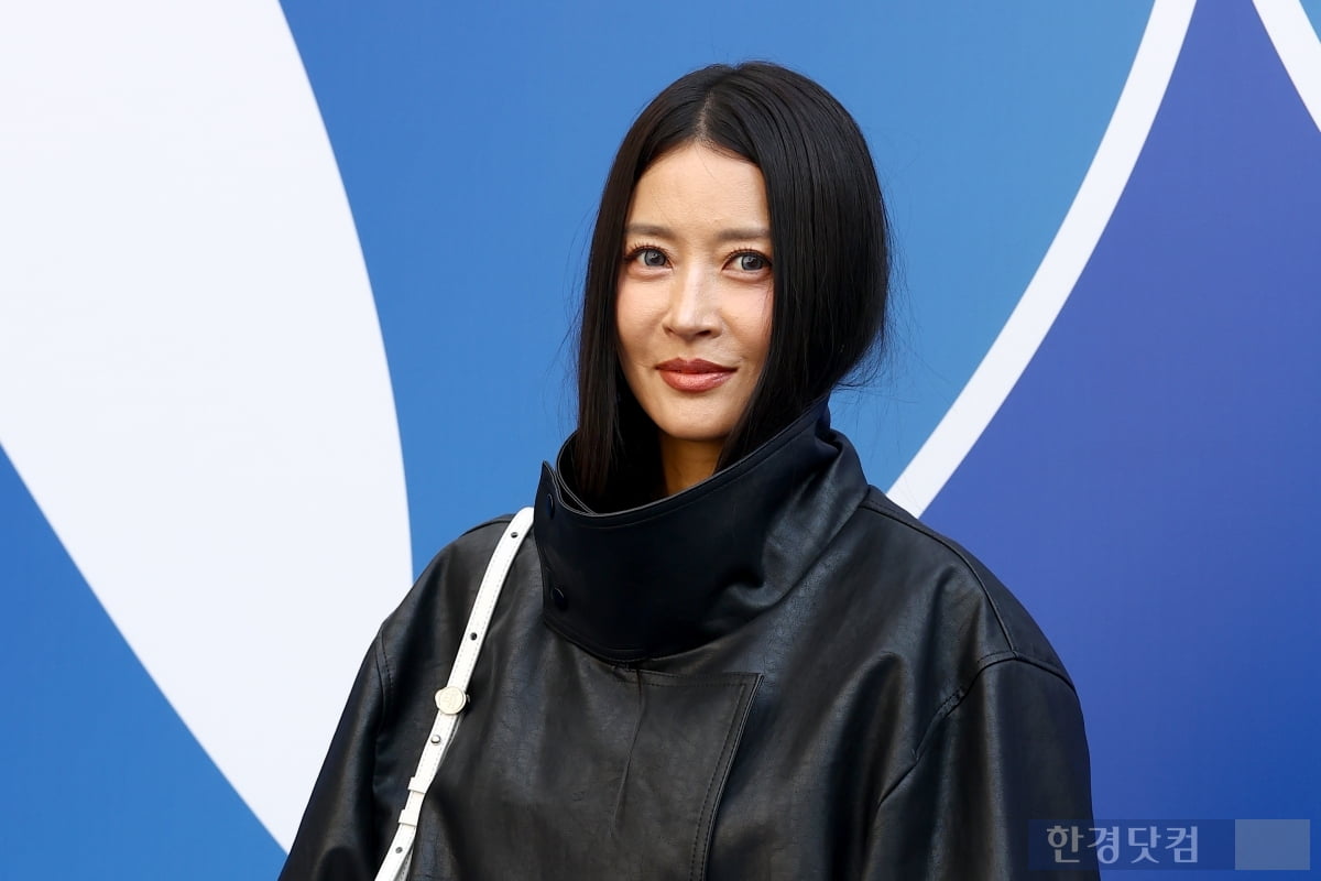 황보 서울패션위크 레더 패션