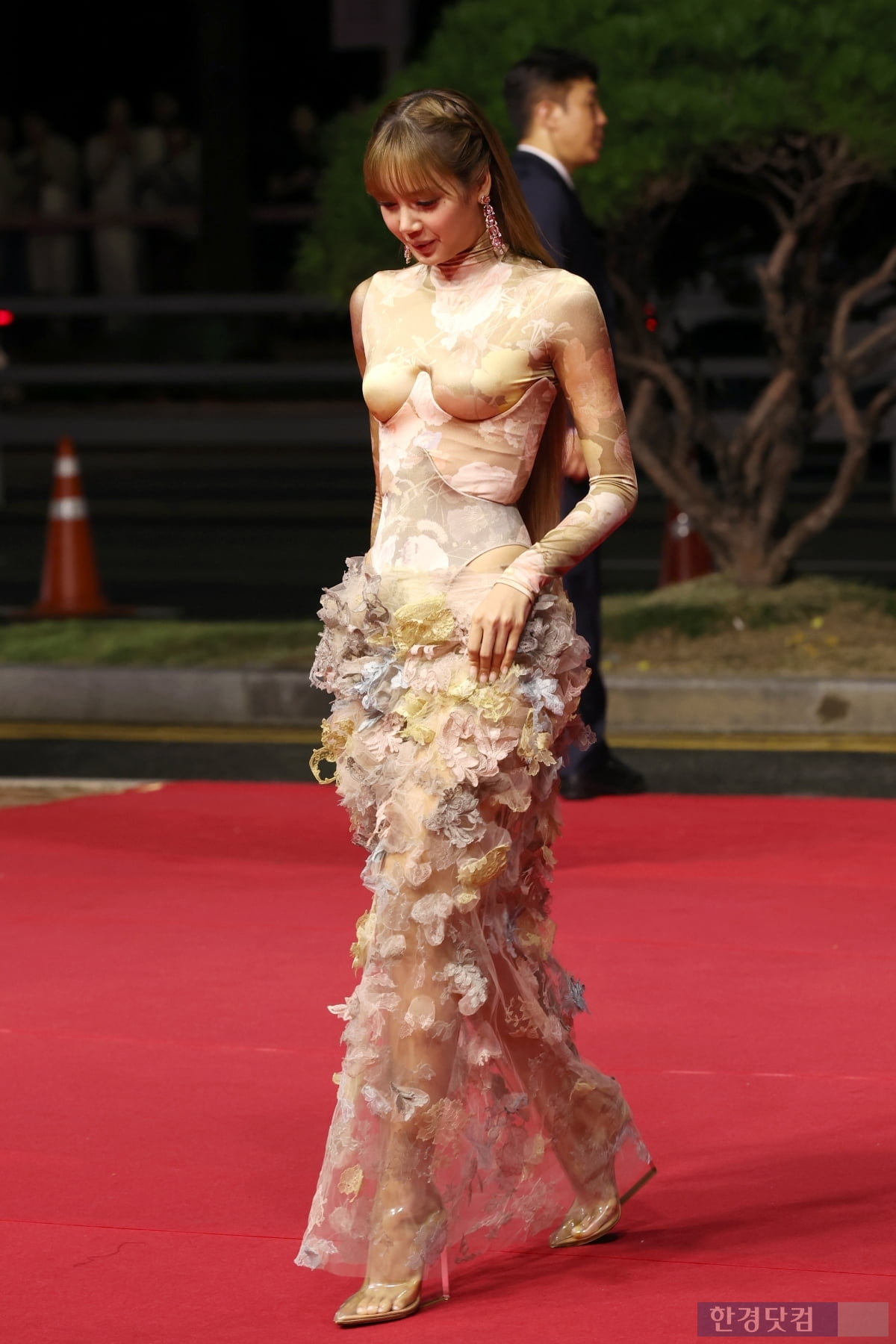 "리사가 왜 거기서 나와"…부산 뒤집어 놓은 드레스 여신들 [BIFF]