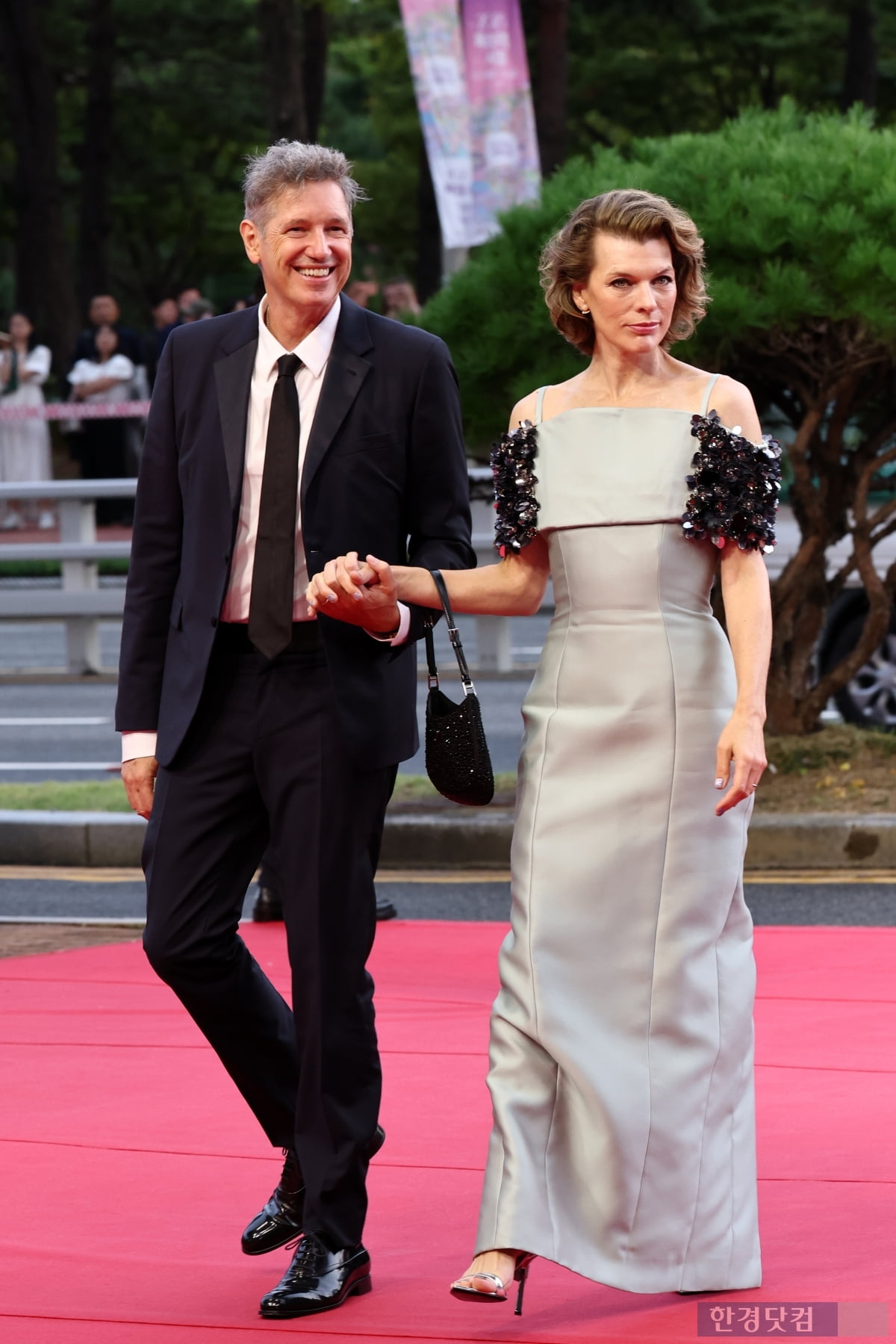 [포토] 밀라 요보비치, '폴 앤더슨 감독과 다정하게 등장' (부산국제영화제)