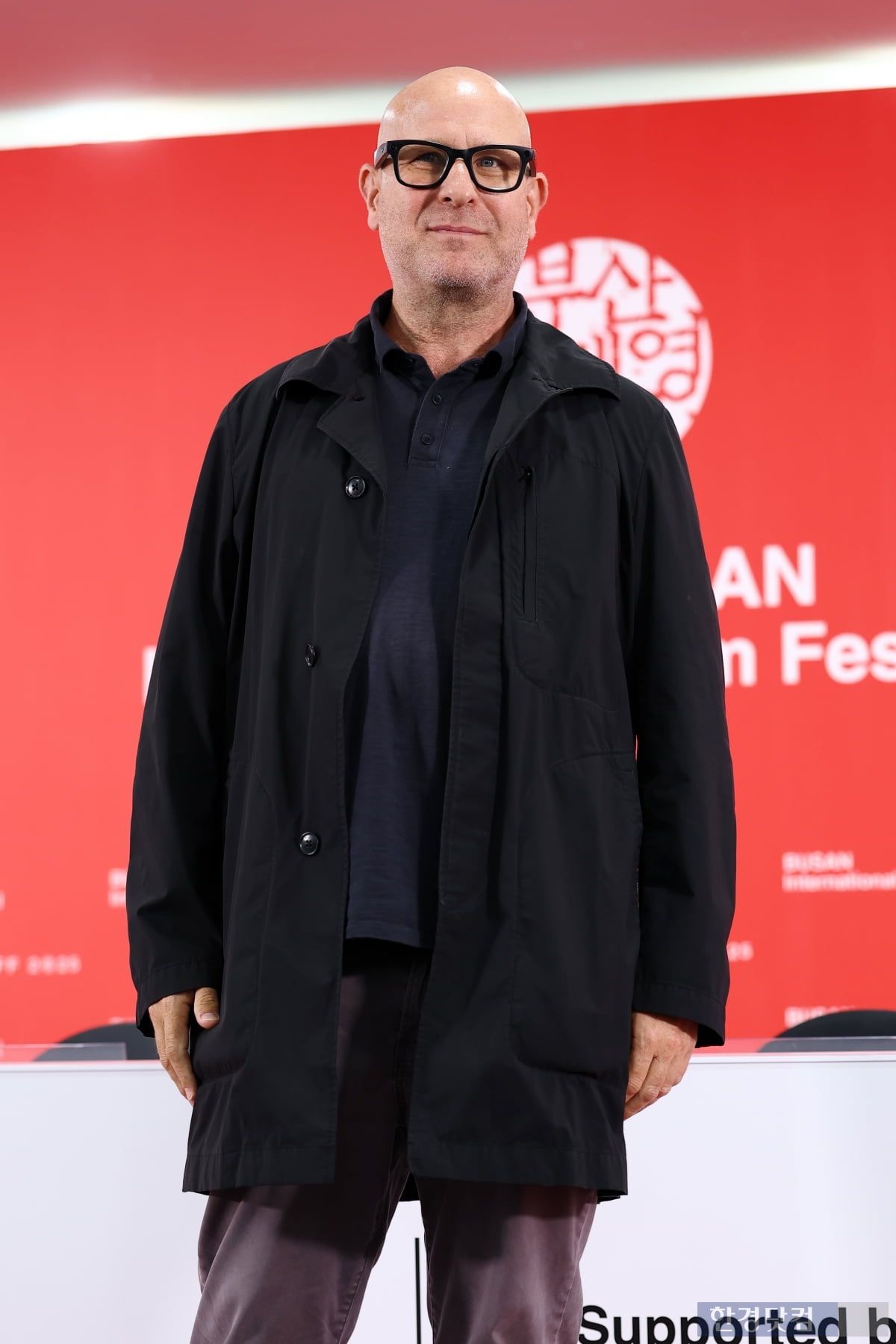 [포토] 애드리언 그런버그 감독, '멋진 미소~'