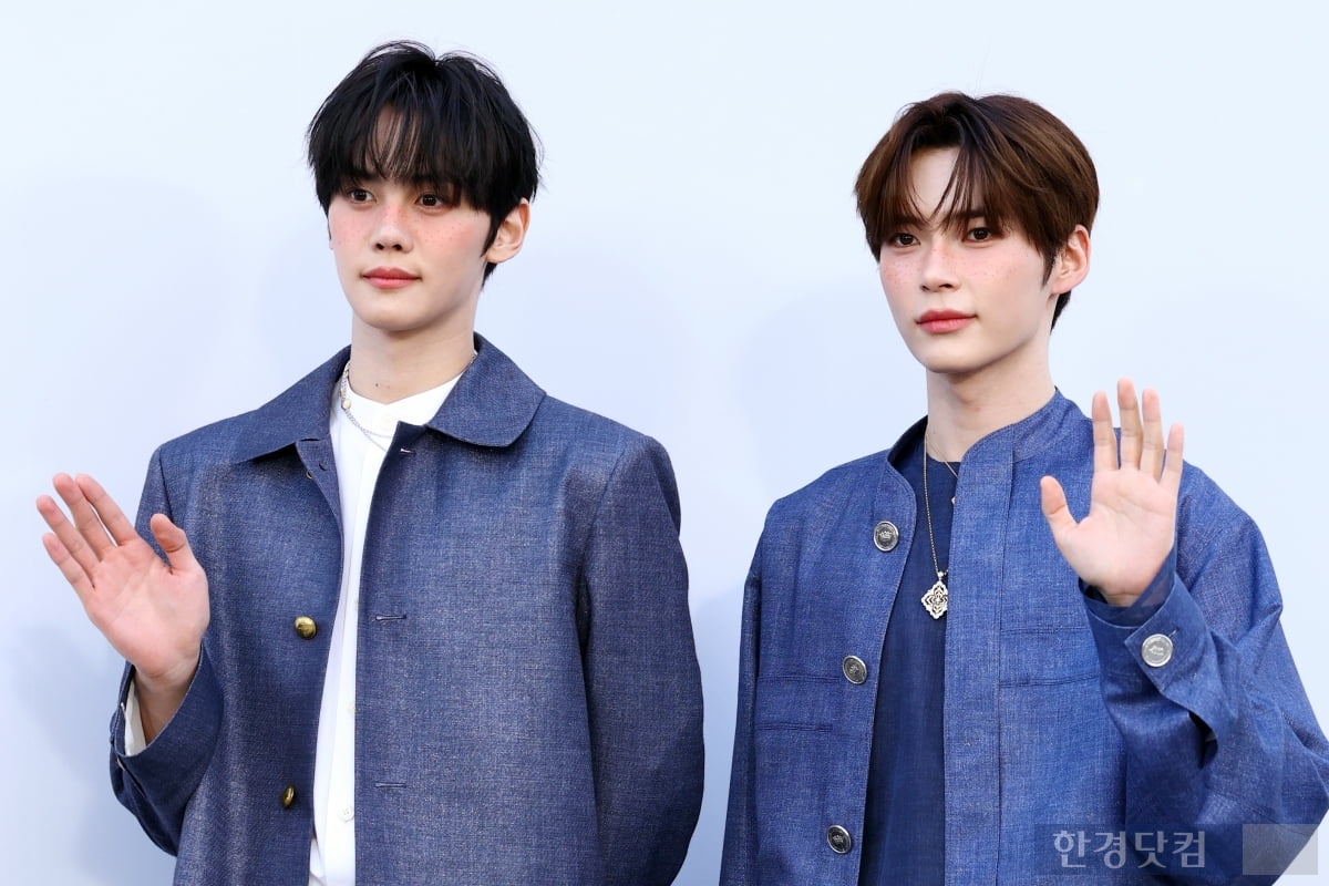 [포토] 제로베이스원 김규빈-성한빈, '멋진 모습에 제로즈 심쿵'