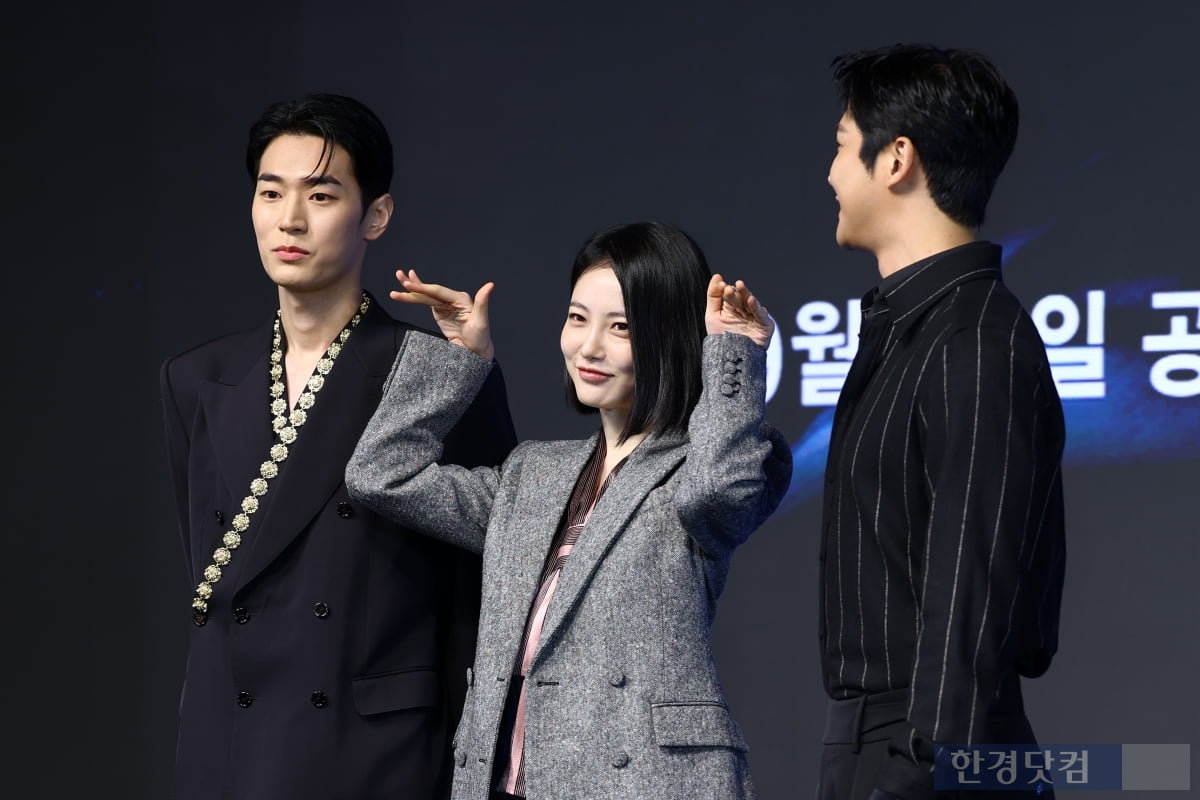 [포토] 박서함-신예은-로운, '선남선녀가 따로 없네~'