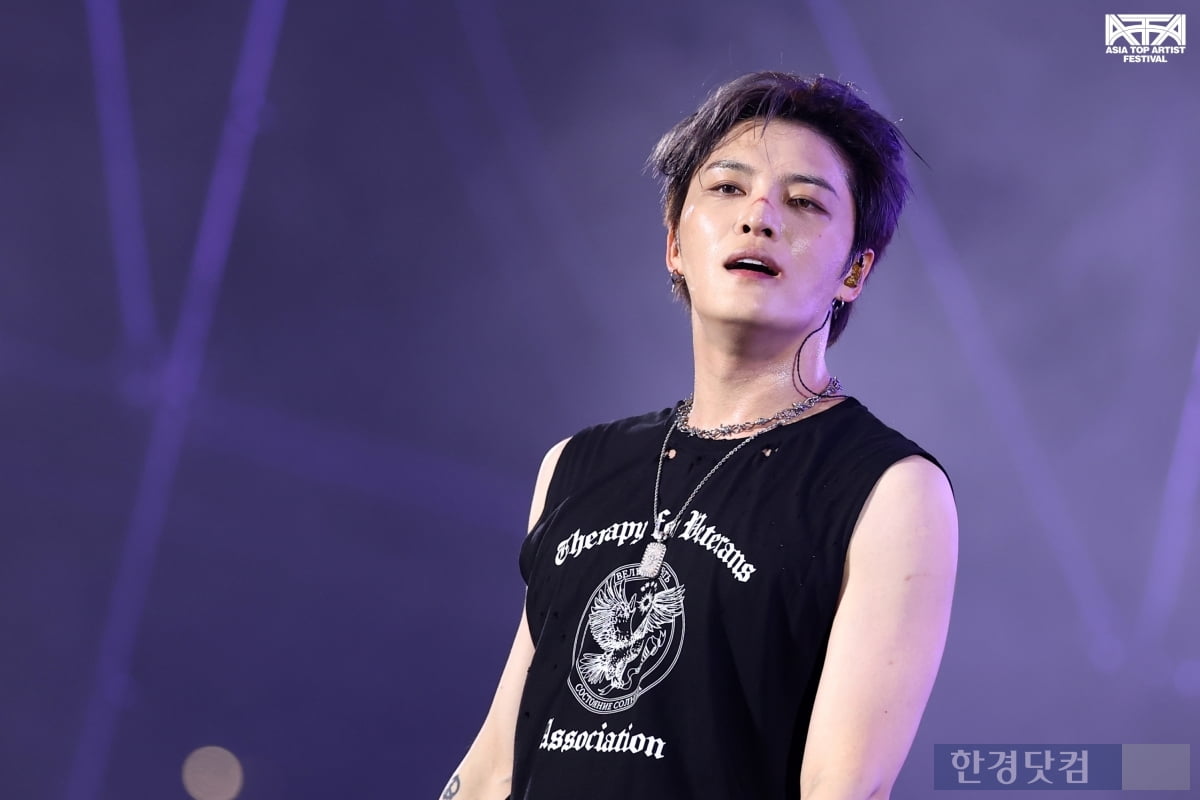 [ATA 포토] 김재중, '아타페 마무리를 장식하는 폭발적인 무대'