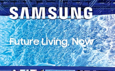 [포토] 가로 50m·세로 10m…IFA 사로잡는 삼성 미디어파사드
