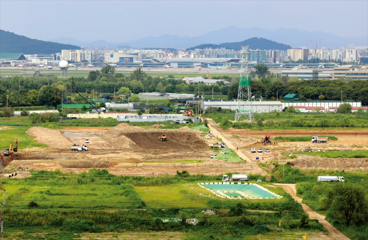 경기도 부천시 대장지구 3기 신도시 조성 공사 현장.  한경DB 