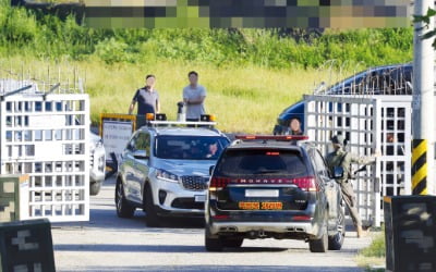 [포토] 파주 군부대 훈련 중 폭발…10명 부상