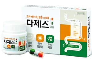 한림제약, 세 가지 색 정제가 소화불량 해소