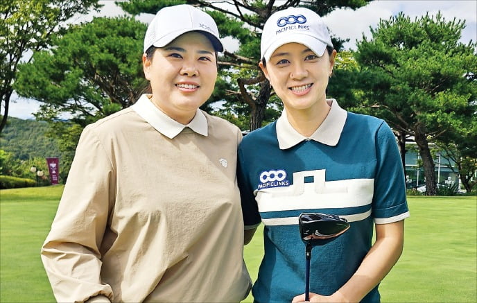 박인비(왼쪽)와 최나연(오른쪽)은 “﻿해외에서 활약하는 선수를 보며 꿈을 키우는 주니어들이 나오는 선순환 구조가 만들어져야 한다”고 강조했다. /조수영 기자