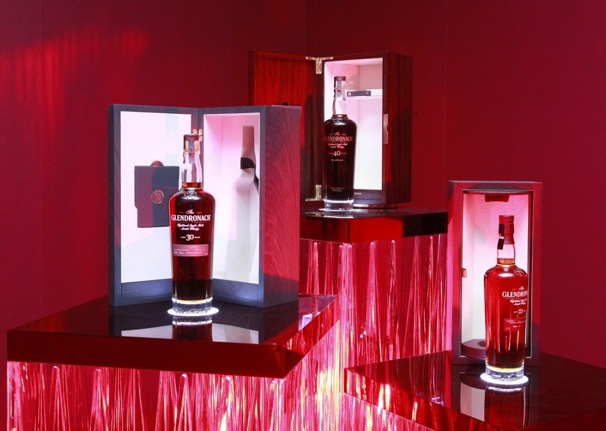 더 글렌드로낙 울트라 프리미엄 라인(한국브라운포맨 사진 제공)