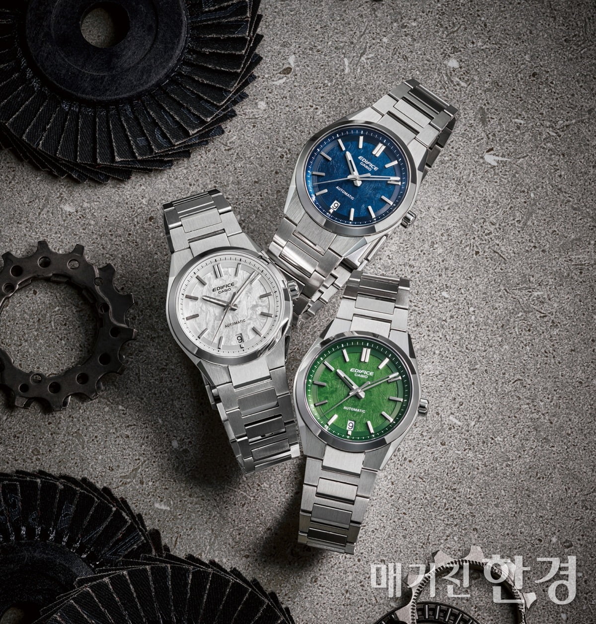 카시오 최초의 기계식 시계 