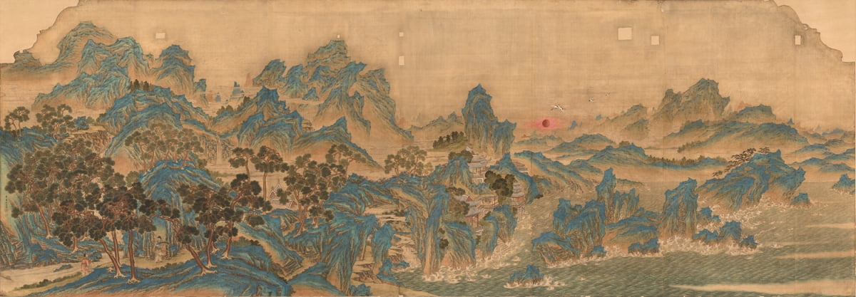 경훈각을 장식한 조일선관도, 노수현(이미지=국립고궁박물관)