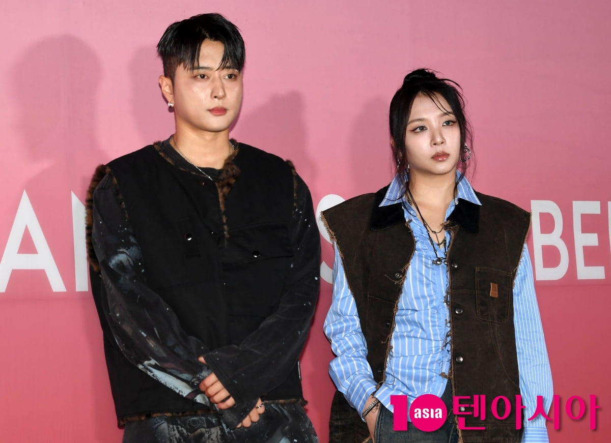 KARD's Jiwoo and J.seph Shine at the Opening of 2026 S/S Seoul Fashion Week