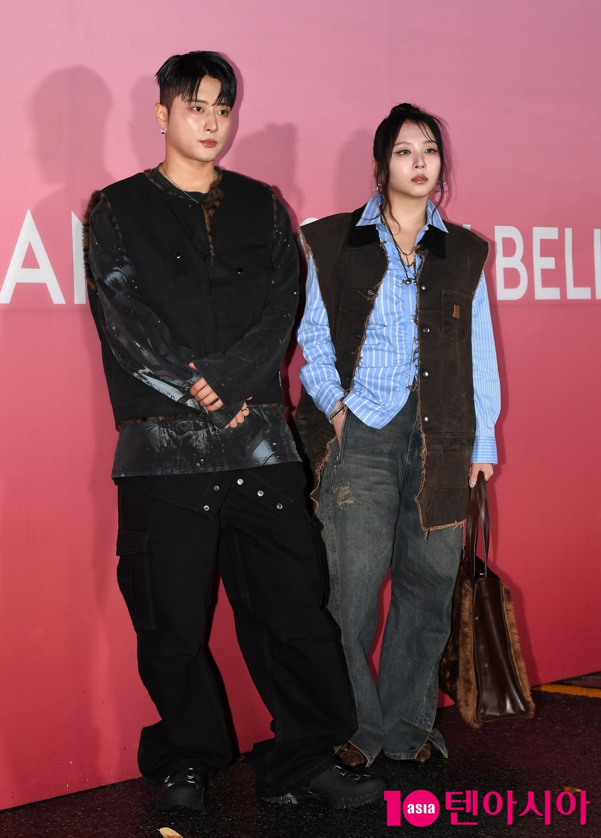 KARD's Jiwoo and J.seph Shine at the Opening of 2026 S/S Seoul Fashion Week